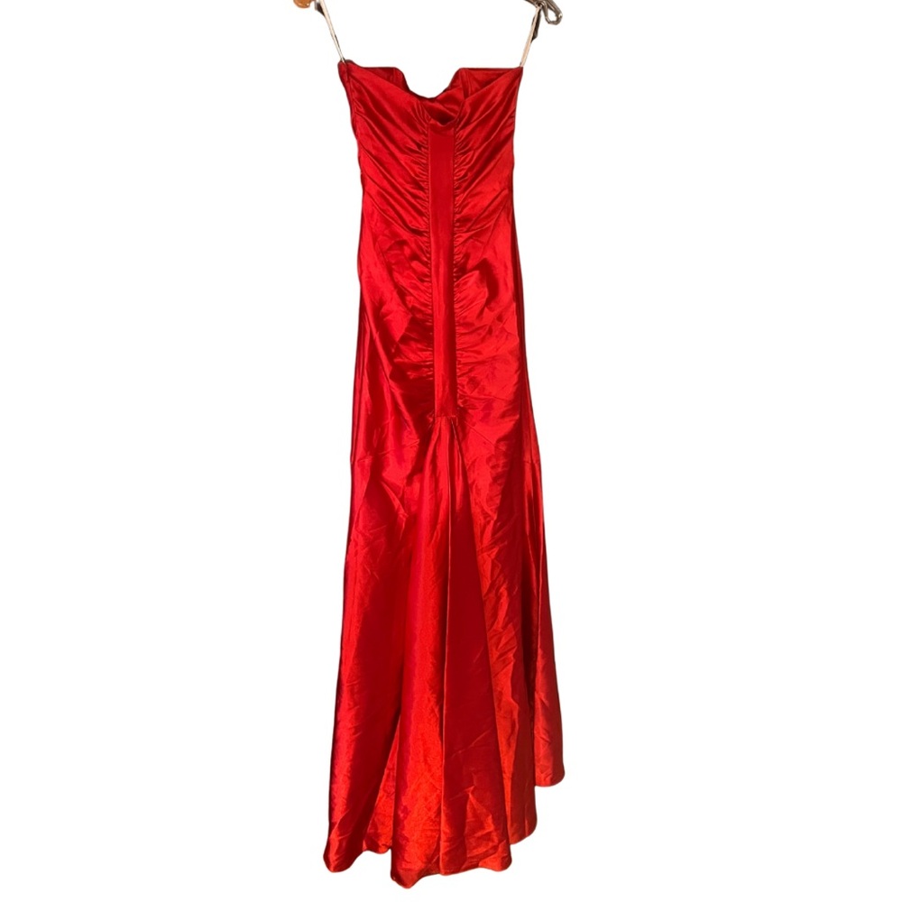 Elegant Red Evening Gown